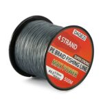 Linha de Pesca Dagezi Multifilamento X4 Fios Trançados 500m - vipzio