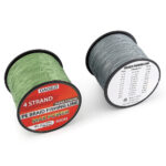 Linha de Pesca Dagezi Multifilamento X4 Fios Trançados 500m - vipzio