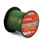 Linha de Pesca Dagezi Multifilamento X4 Fios Trançados 500m - vipzio