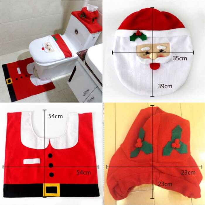 Kit Banheiro de Natal - vipzio