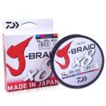 Linha de Pesca Multifilamento DAIWA J-Braid X8 150m - vipzio