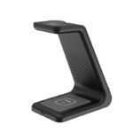 Carregador Sem Fio 3 em 1 para iPhone Apple Watch e Airpods