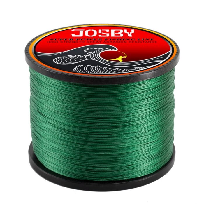 Linha de Pesca Multifilamento JOSBY X4 Fios Trançados 300m - vipzio