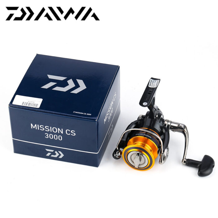 Molinete DAIWA MISSION CS SS 2000 2500 3000 Recolhimento 5.3:1 - vipzio