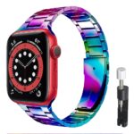 Pulseira Apple Watch Aço Inoxidável Link Borboleta