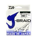Linha de Pesca Multifilamento DAIWA J-Braid X4 270m - vipzio