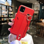 Capinha Transparente Corações Antichoque para iPhone