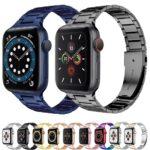 Pulseira Apple Watch Aço Inoxidável Link Borboleta