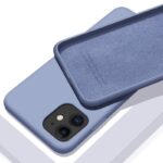Capinha de Proteção em Silicone com Veludo iPhone Sem Logo