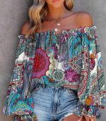 Camisa Floral Feminina Zuri - vipzio