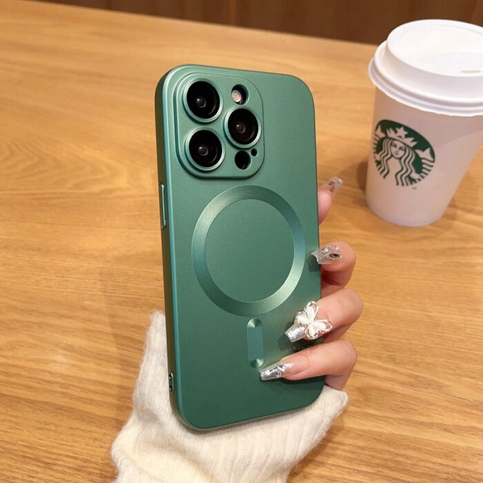Capinha Magsafe iPhone Silicone