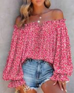 Camisa Floral Feminina Zuri - vipzio
