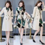 Conjunto Feminino - Justine / Casaco + Vestido com Estilo Classico Contemporâneo!!! - vipzio