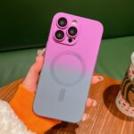 Capinha Magsafe iPhone Protege a Câmera Degrade - vipzio