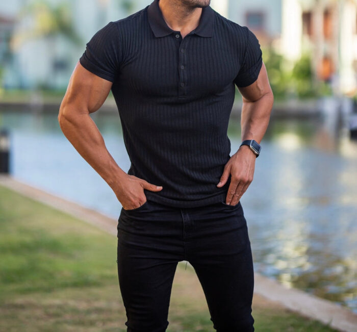 Camiseta Polo Tecido Premium - Polo Prime / Eleve seu estilo com a Camiseta que combina qualidade e elegância! - vipzio