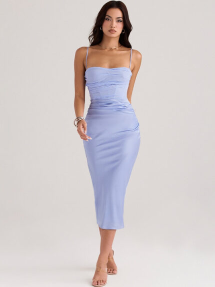 Vestido Marta Azul Claro - vipzio