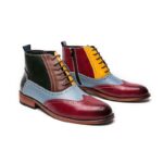 Sapato Socila Masculino em Couro Artesanal - Madrid / Seu Estilo Sempre No Mais Alto Padrão da Moda!!! - vipzio