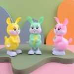 Kit com 5 Coelhinhos Interativos - vipzio