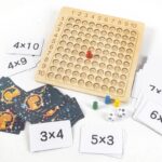 Jogo de Tabuleiro de Multiplicação & Adição de Madeira 🎄48% OFF - vipzio