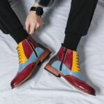 Sapato Socila Masculino em Couro Artesanal - Madrid / Seu Estilo Sempre No Mais Alto Padrão da Moda!!! - vipzio
