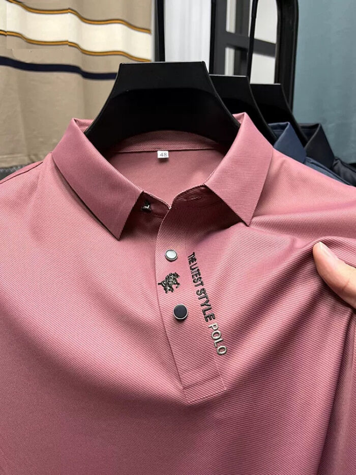 Polo de Alto Padrão GolfStar™ / A Camiseta do Homem que Adora se Vestir com Luxo & Requinte! - vipzio