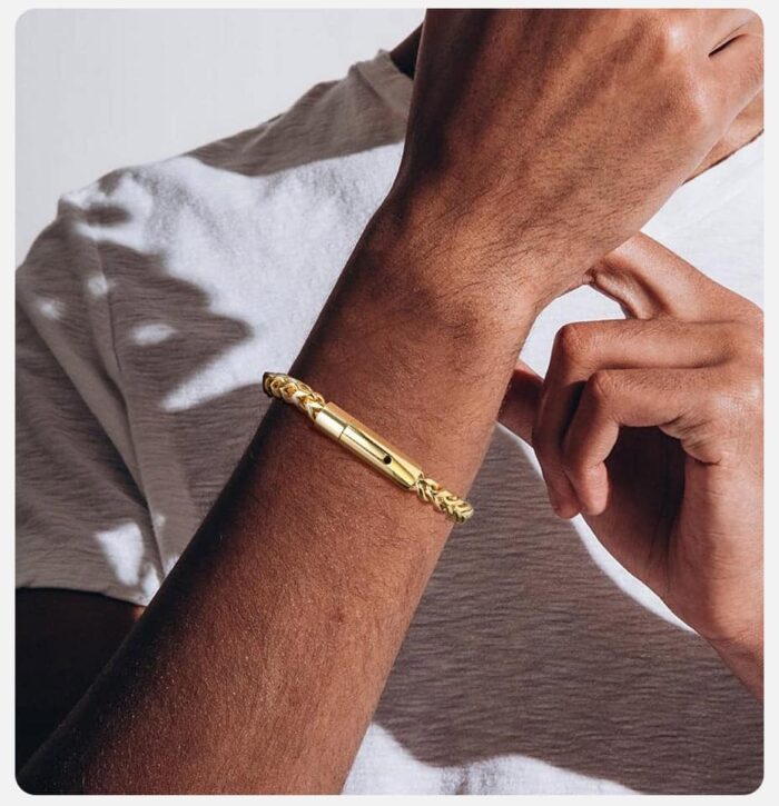 Pulseira Oslo em Aço Inoxidável - vipzio
