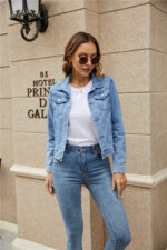 Jaqueta Jeans Feminina - vipzio