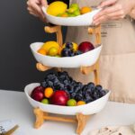 Fruteira de Mesa em Madeira - De 1 a 3 Camadas - vipzio
