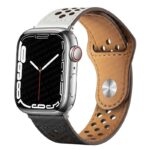 Pulseira Apple Watch Couro Perfurado - vipzio