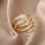 Anel Feminino Zirconia Tamires - vipzio