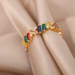 Anel Feminino Zirconia Tamires - vipzio