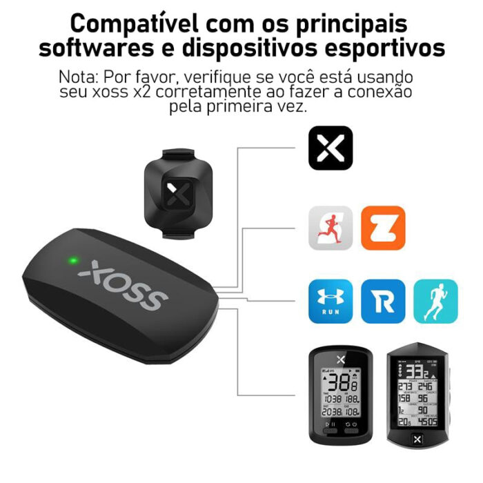 Sensor de Cadência + BPM - vipzio