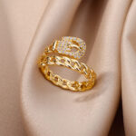 Anel Feminino Zirconia Tamires - vipzio