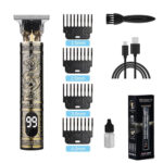 Máquina de cortar cabelo elétrico T9 usb - vipzio
