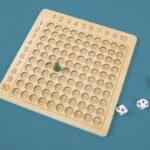 Jogo de Tabuleiro de Multiplicação & Adição de Madeira 🎄48% OFF - vipzio