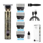Máquina de cortar cabelo elétrico T9 usb - vipzio
