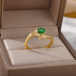 Anel Feminino Zirconia Tamires - vipzio