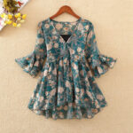 Camisa Boho Feminino Elysia - vipzio