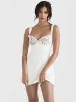 Vestido Olivia renda branco - vipzio