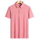 Camisa Polo de Alto Padrão Prestige™ em Seda Gelo / As Inigualáveis em Luxo, Conforto e Frescor! - vipzio
