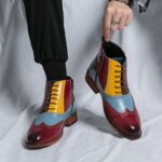 Sapato Socila Masculino em Couro Artesanal - Madrid / Seu Estilo Sempre No Mais Alto Padrão da Moda!!! - vipzio