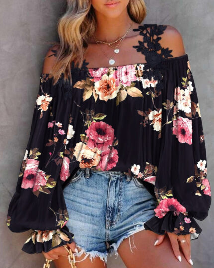 Camisa Floral Feminina Zuri - vipzio
