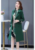 Conjunto Feminino - Justine / Casaco + Vestido com Estilo Classico Contemporâneo!!! - vipzio