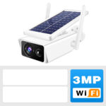 Câmera WiFi Vigilância IP Bateria Segurança - vipzio