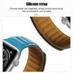 Pulseira Magnética Apple Watch Silicone - vipzio