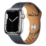 Pulseira Apple Watch Couro Perfurado - vipzio