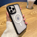 Capinha Magsafe iPhone Carbon