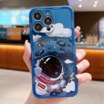 Capinha iPhone Astronauta Moon