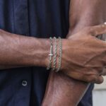 Conjunto de Pulseiras Espada em Aço Inoxidável - vipzio