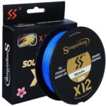 Linha de Pesca Multifilamento Sougayilang X12 Fios Trançados 150/350/550m - vipzio
